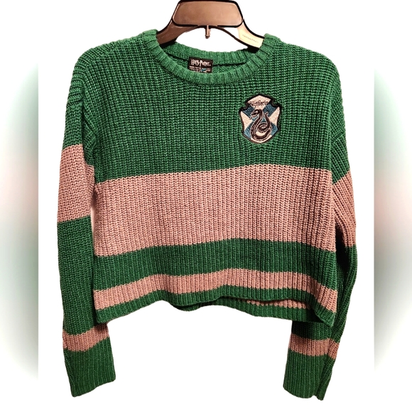 Harry Potter Slytherin Quidditch Sweater - Picture 1 of 5